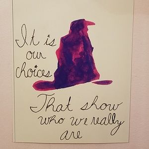 Harry Potter Quote Poster • one of a kind